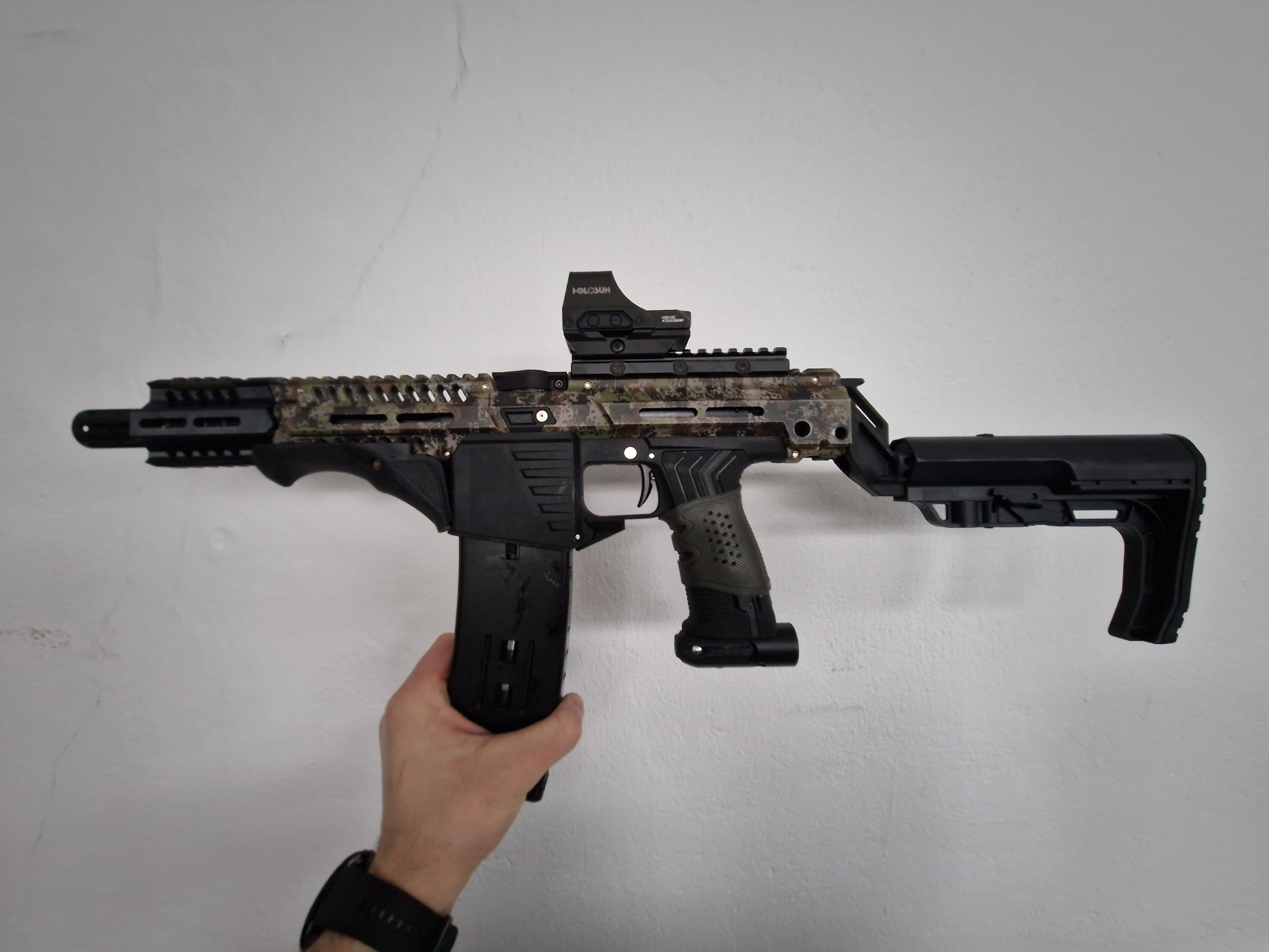 EMF100 / MG100 to AR Stock Adapter