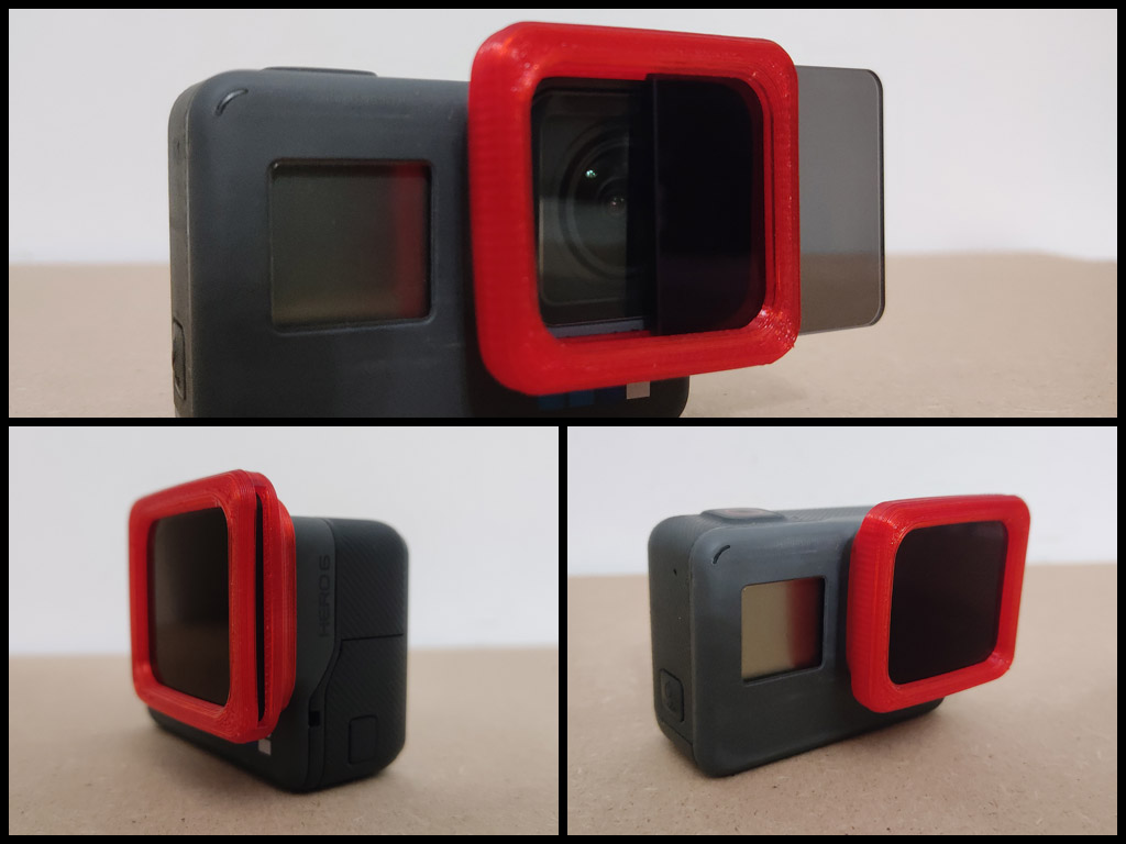 Camera Butter ND filter mount for Gopro Hero 5 6 7