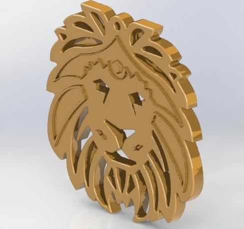 Lion Keychain