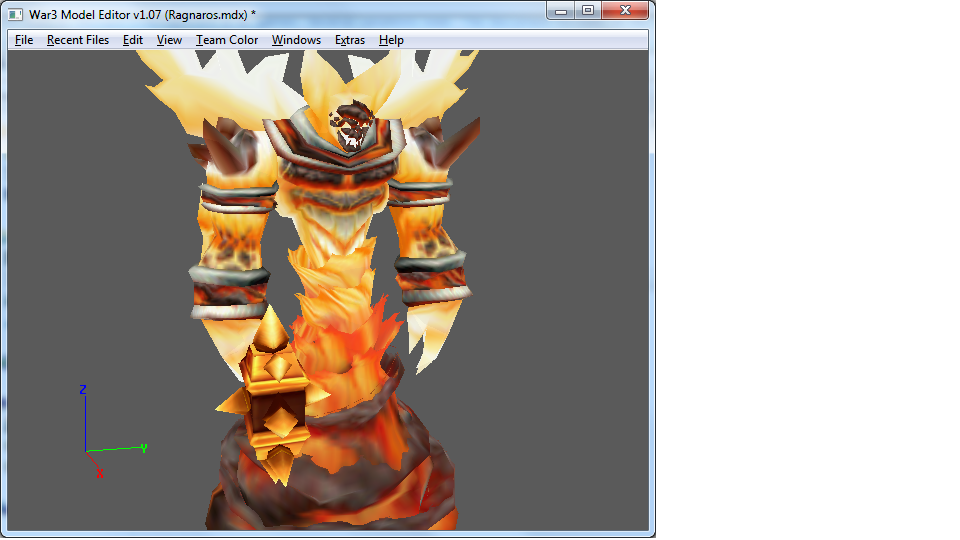 Ragnaros(low poly)
