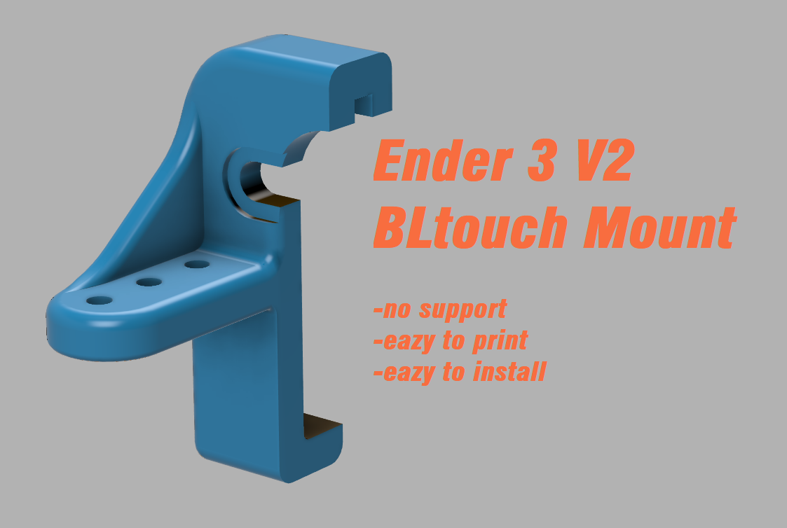 Ender 3 V2 3DTouch/BLTouch Mount
