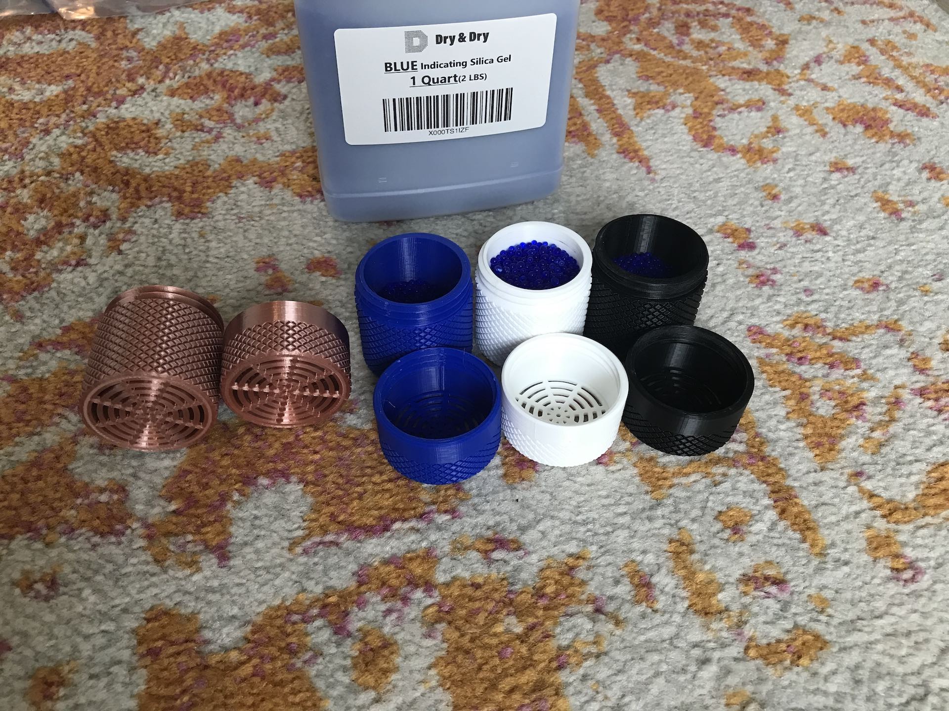 Silica Gel Bead Container