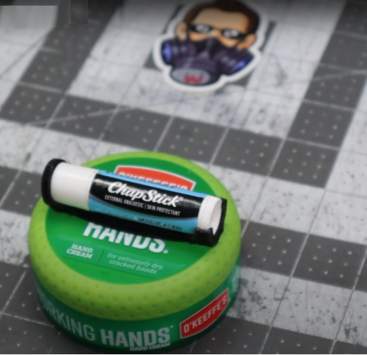 Chapstick Holder for Hand Cream Container