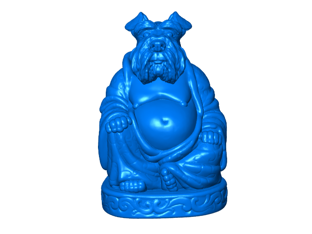 Schnauzer Buddha (Canine Collection)