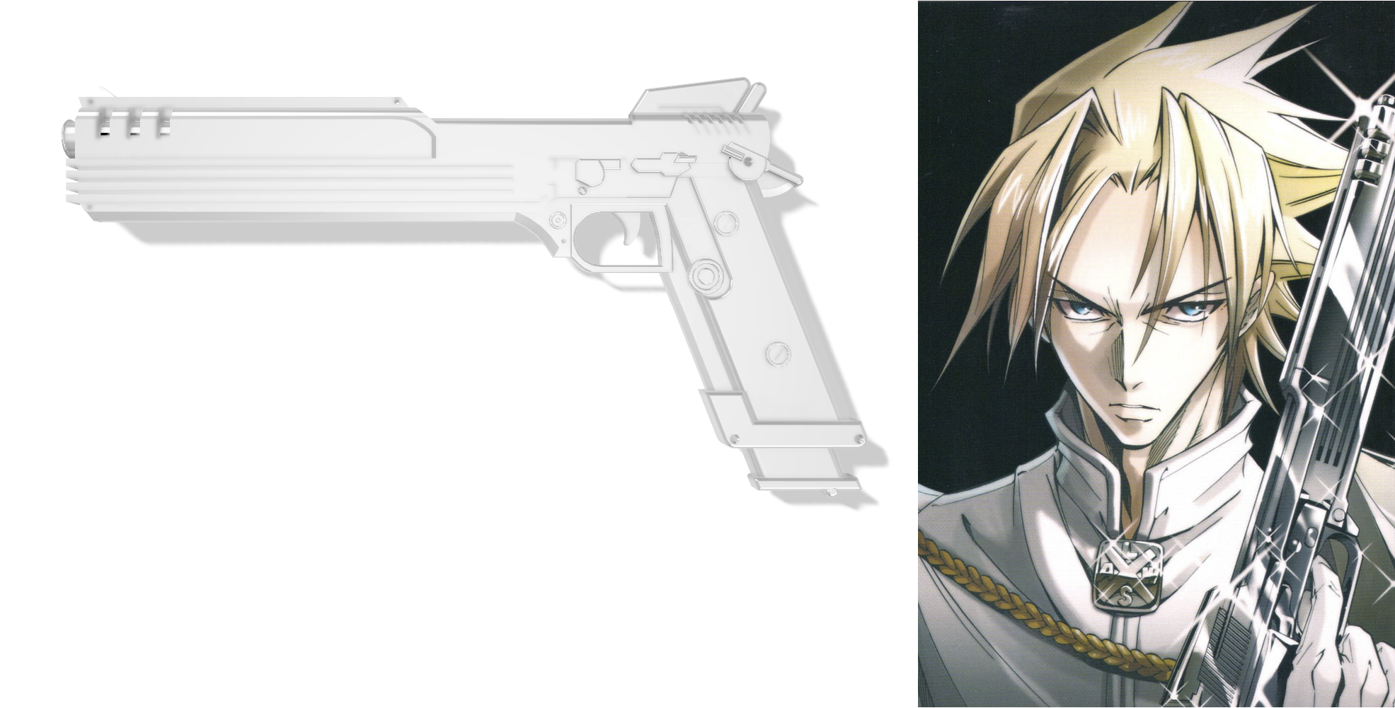 Gun of Marco Testarossa in Code Geass