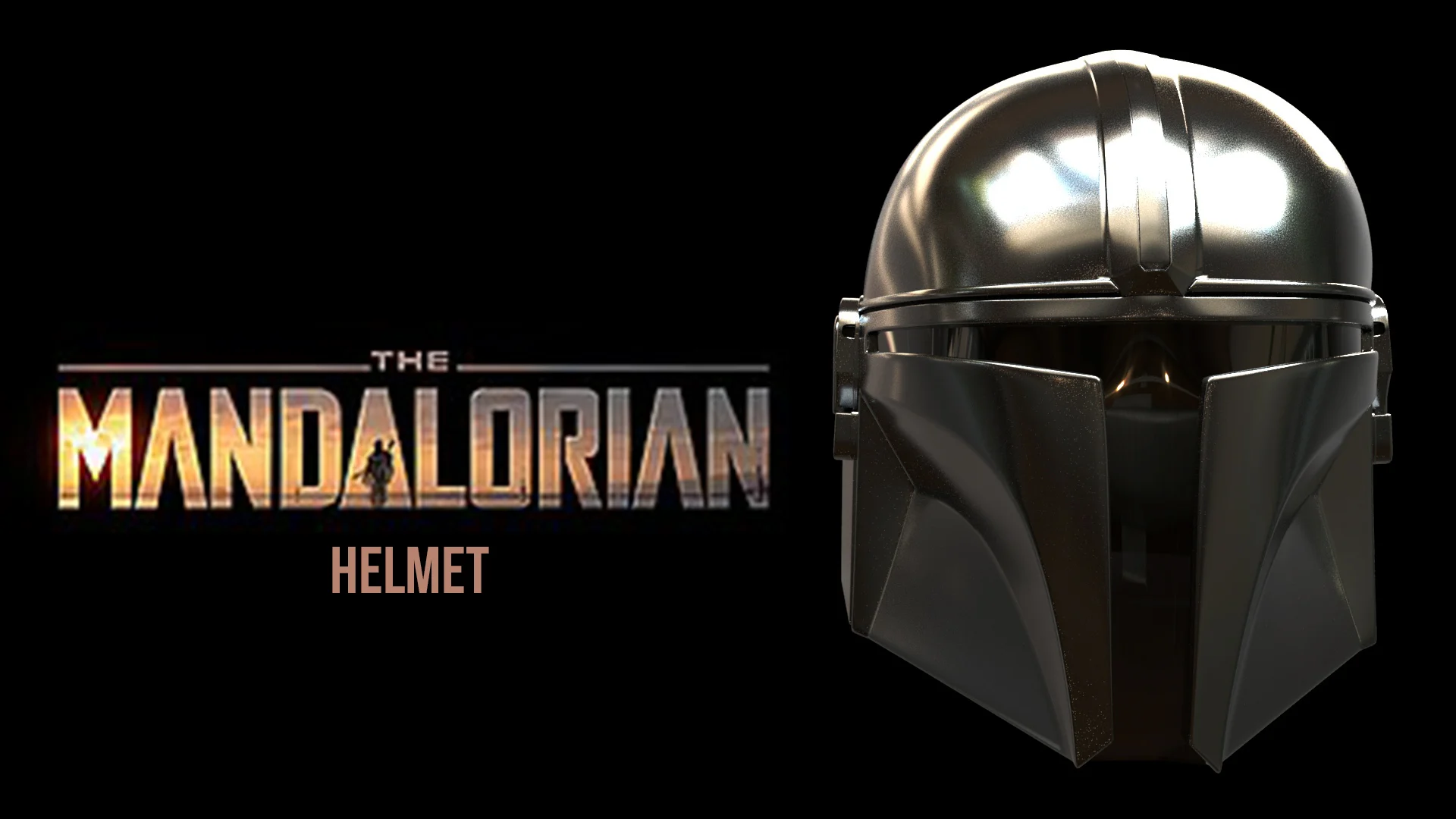 The Mandalorian Helmet