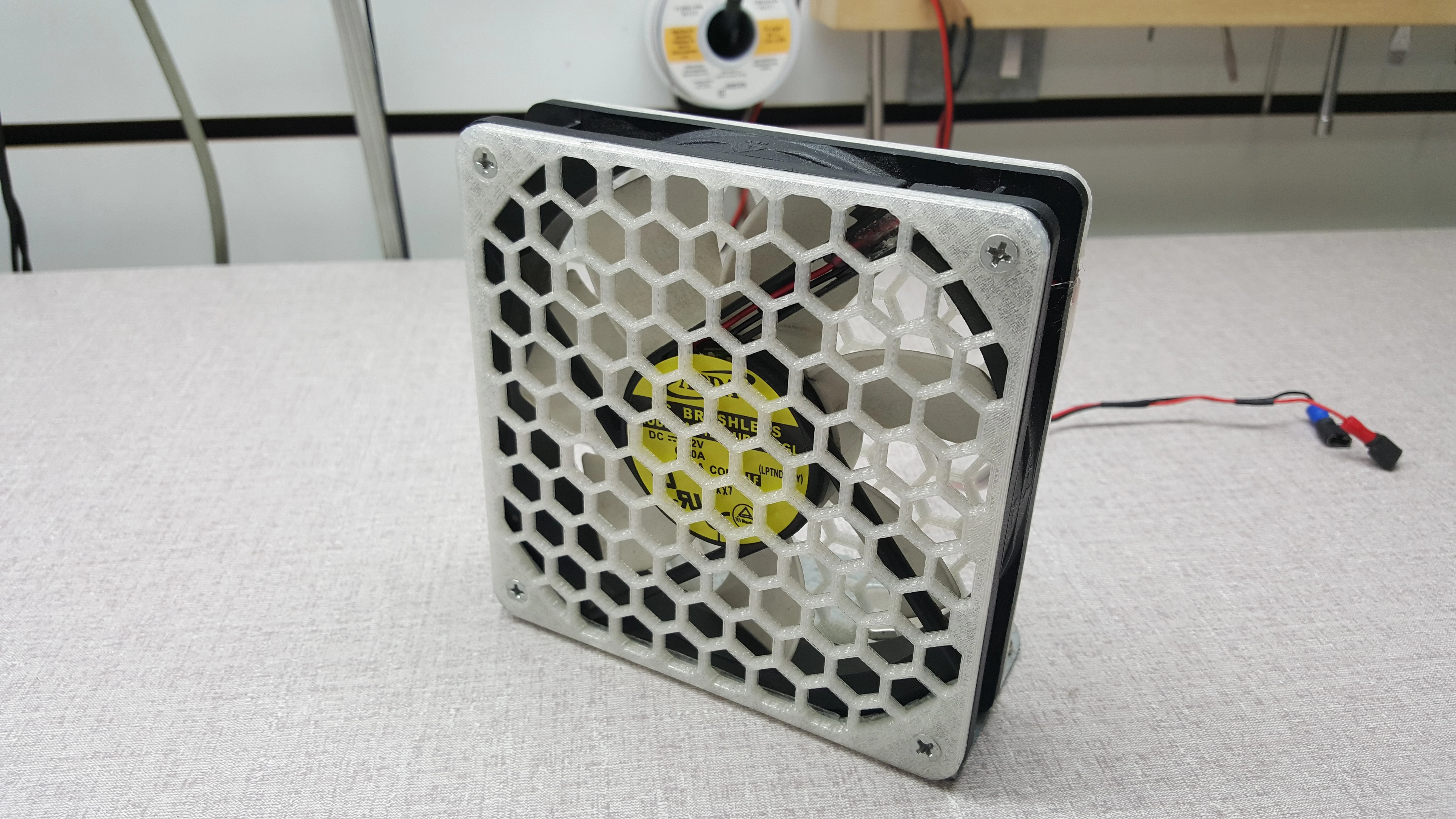120mm Hex fan grill
