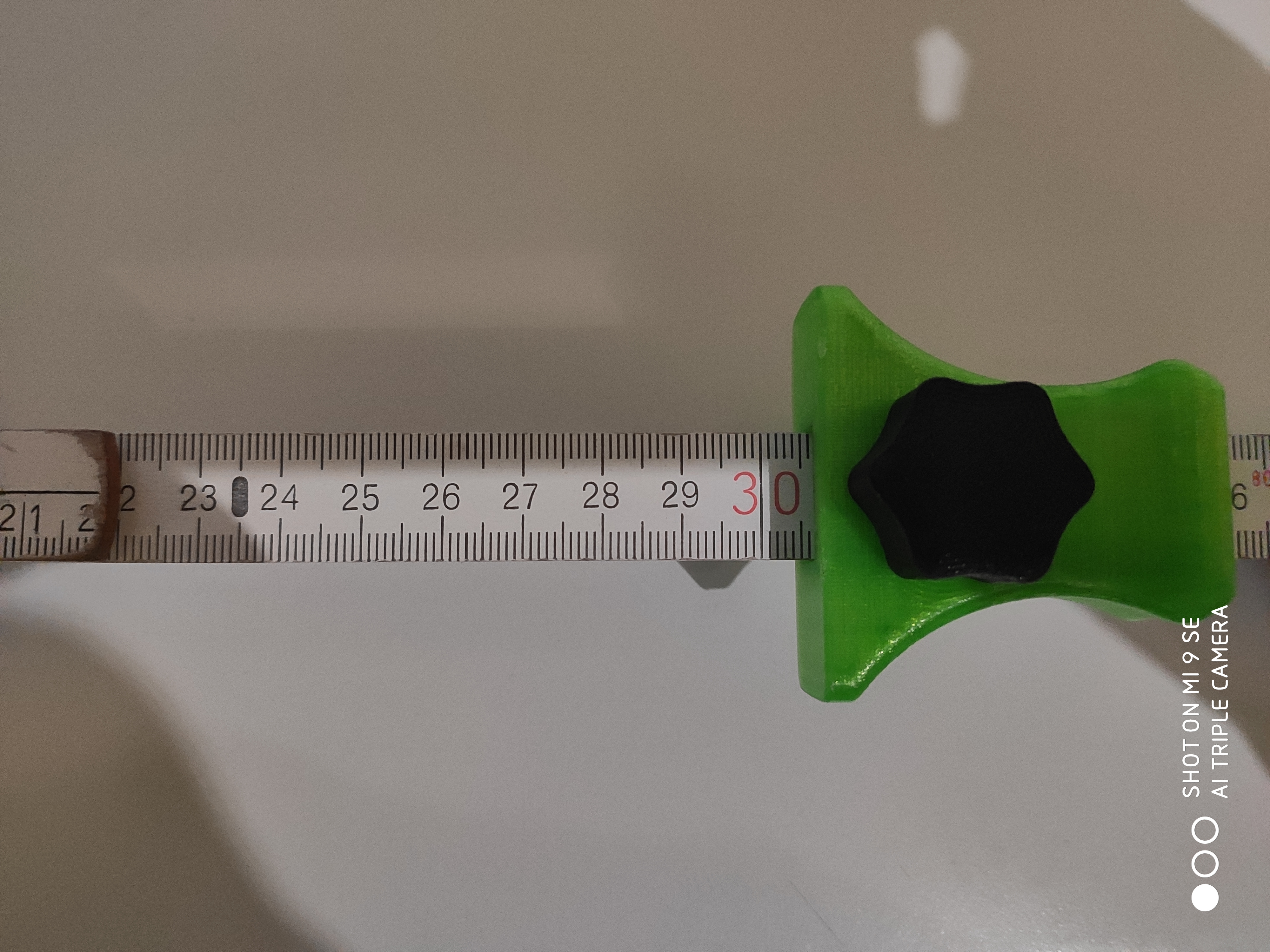Streichmaß für Meterstab bis 16,7mm Breite