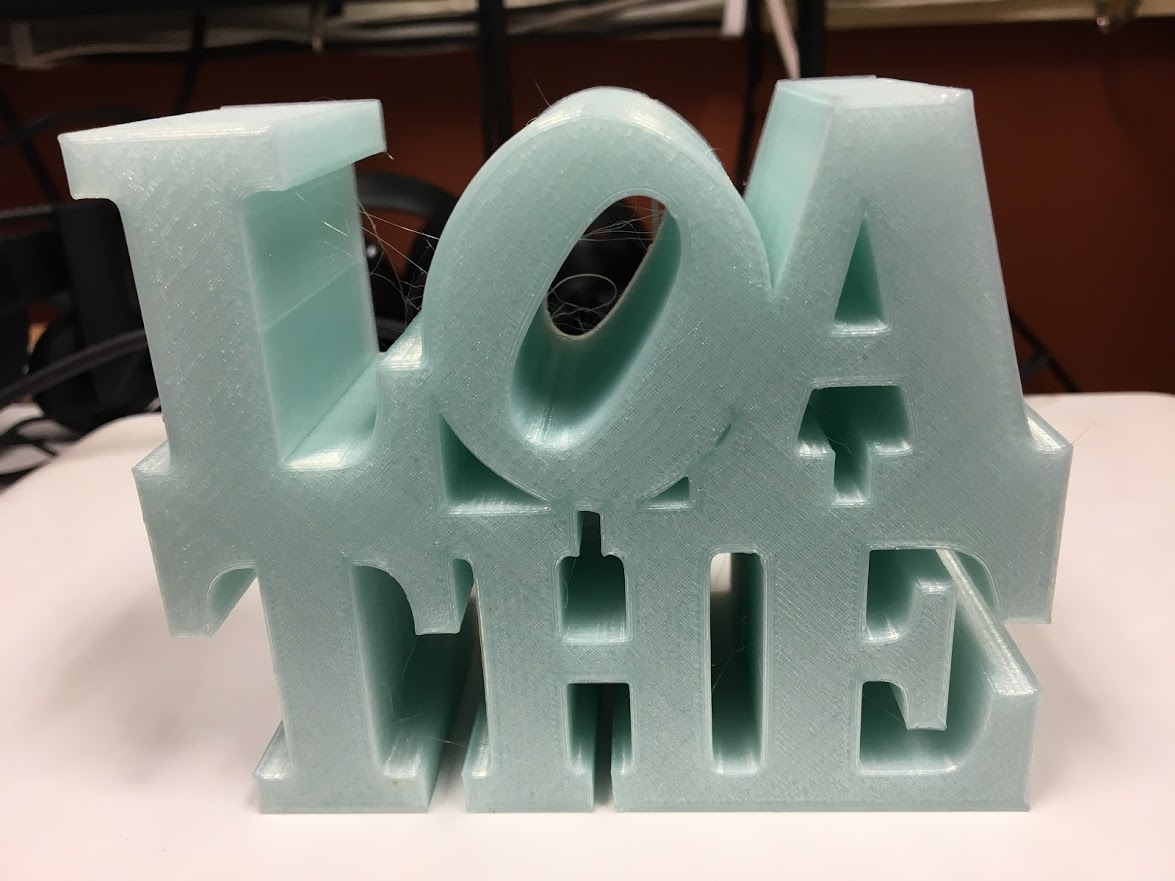 LOATHE sculpture