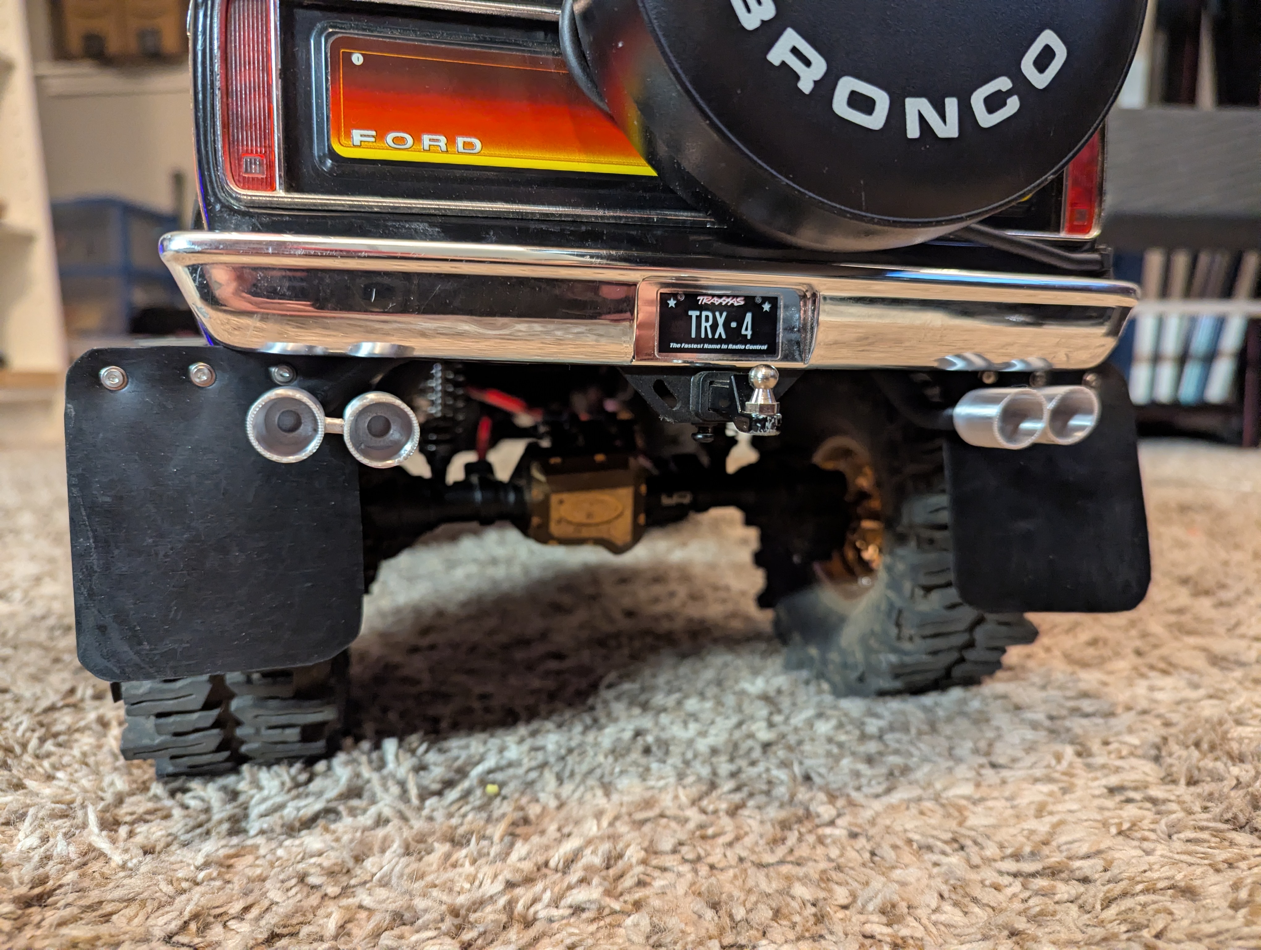 TRX-4 79 Bronco Exhaust