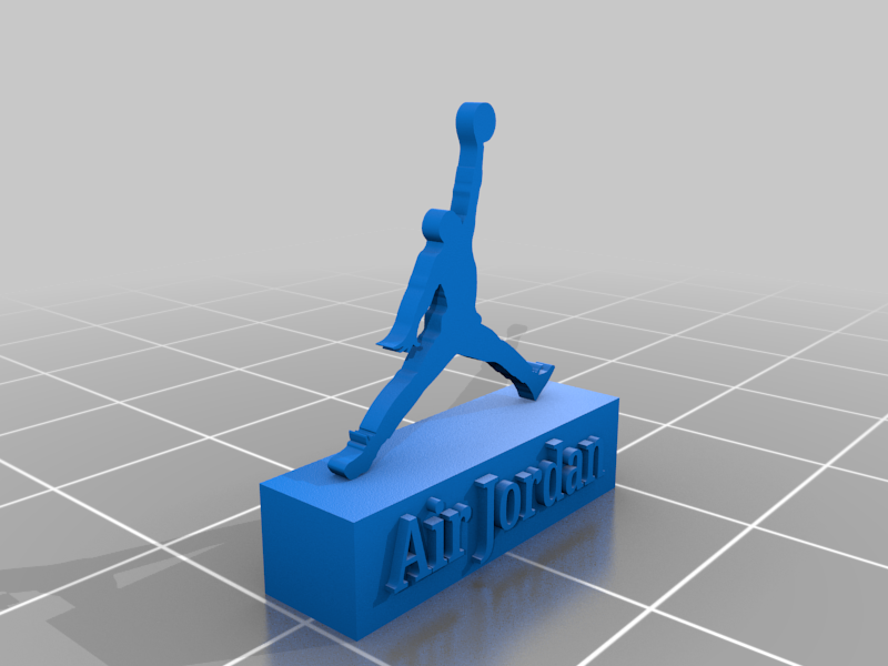 Air Jordan Logo With Stand