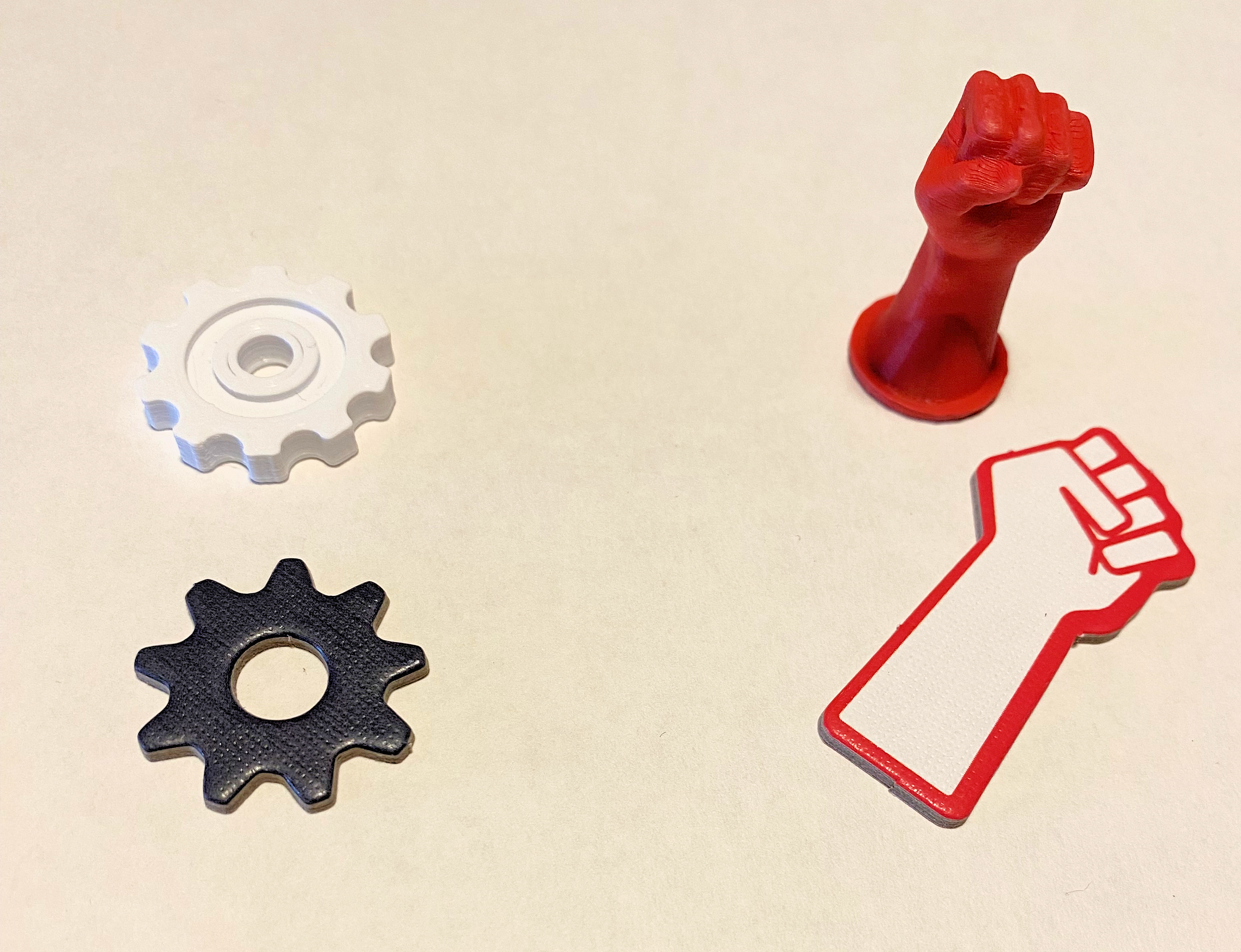 Hegemony strike and machinery tokens