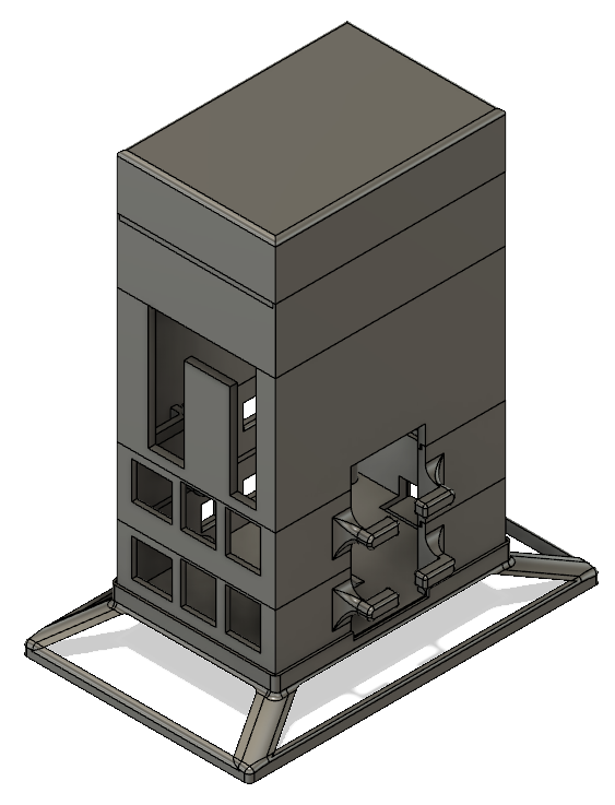 Stacking houses - Raspberry Pi 3 - Arduino Uno