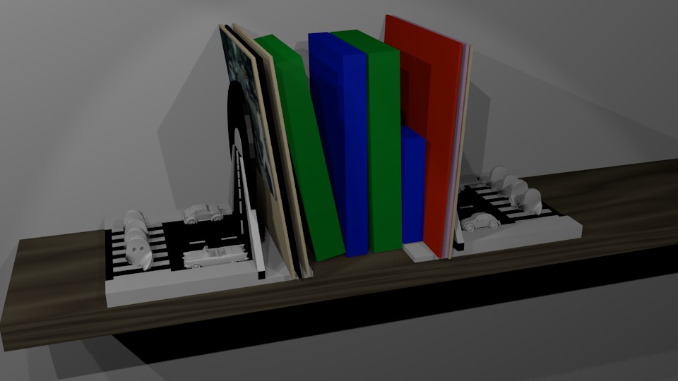 Gost Book LP Stand GhostlyVinyl