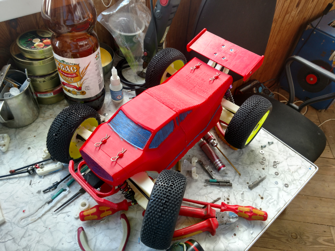 1/10 RC 4WD Truggy BT250.2