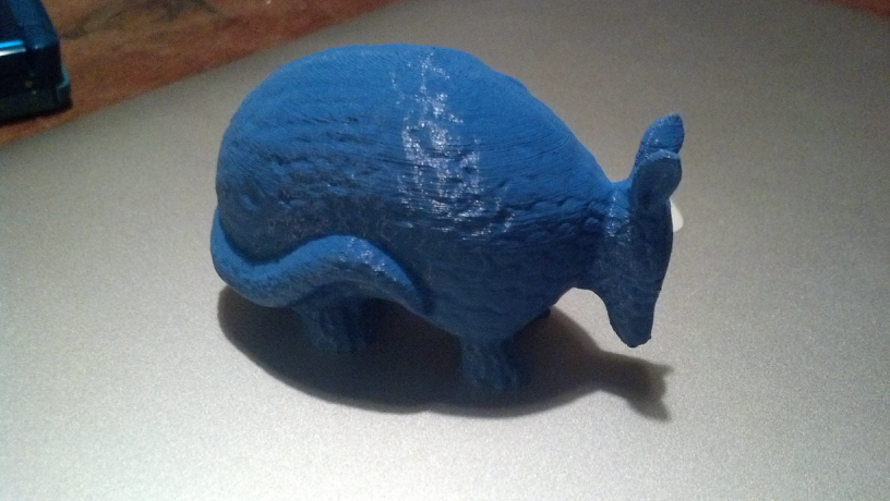 Armadillo from Amarillo - supported
