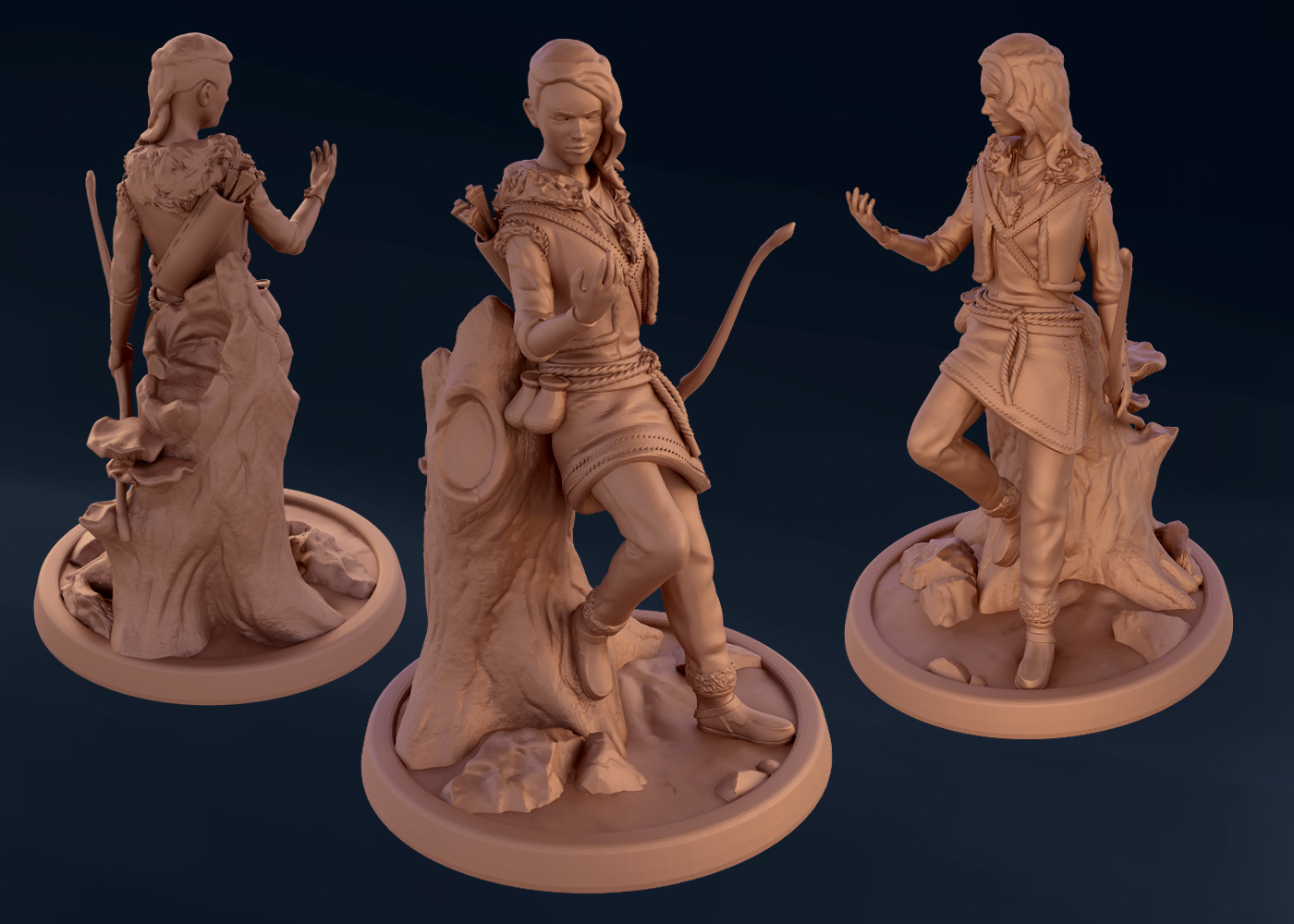 Tribal Spellcaster - Tabletop Miniature