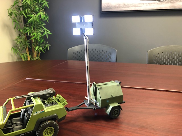 GI Joe Generator Light Trailer