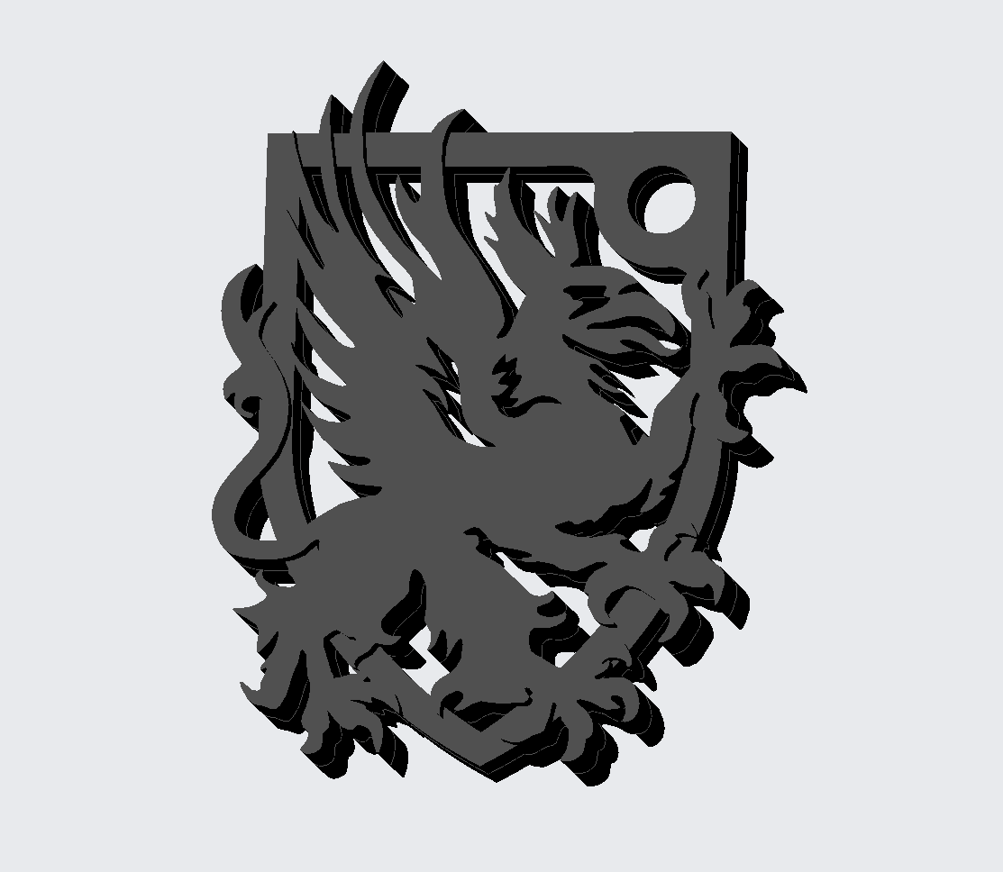 Grey Wardens Sigil - Dragon Age Origin Keychain
