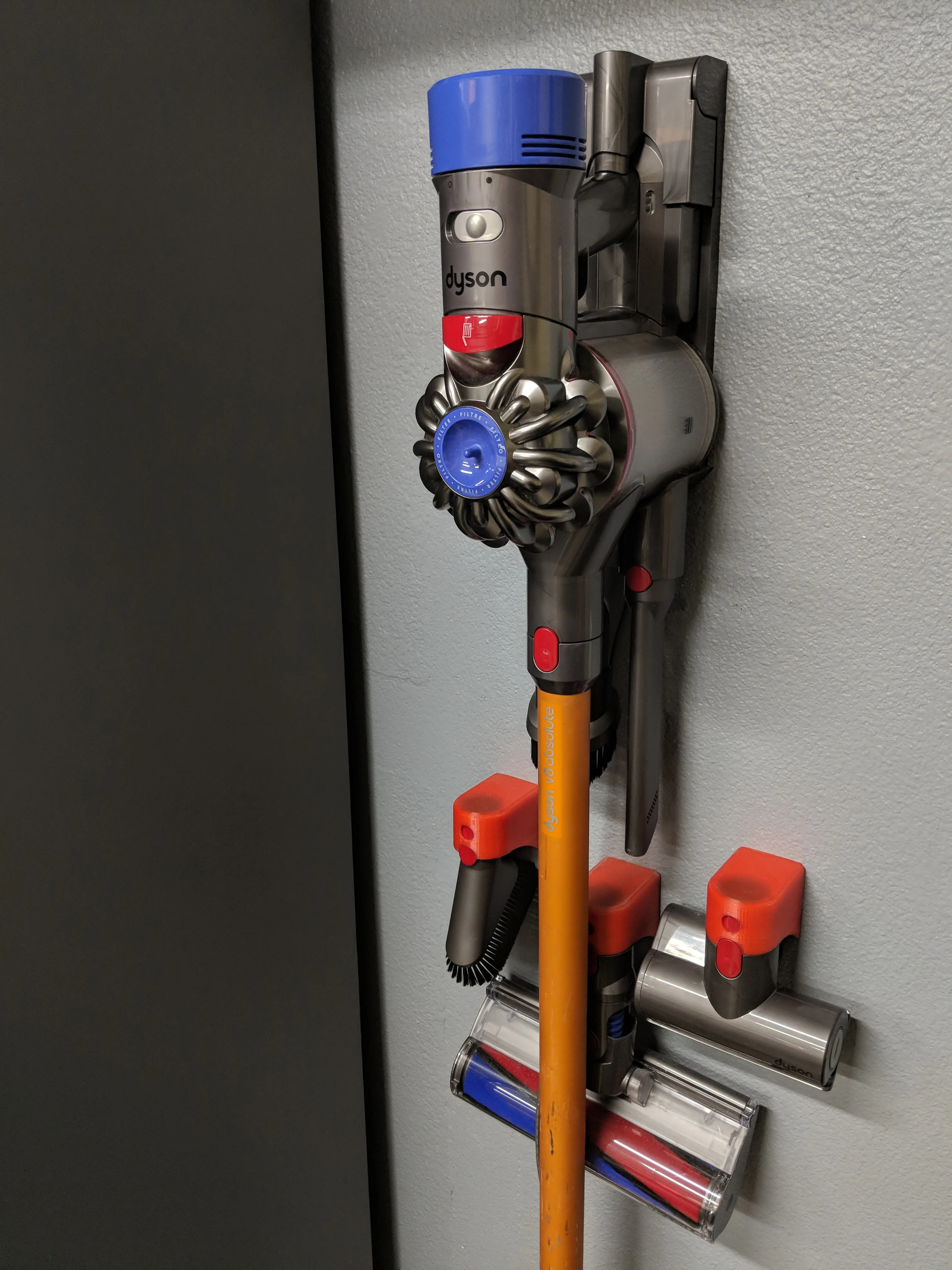 Dyson V6/V8 Wall Mount for Attachments