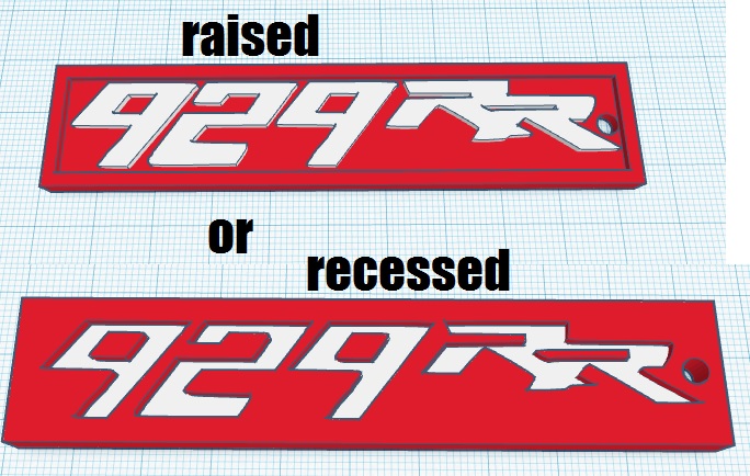 CBR 929rr keychain or scale up for wall art