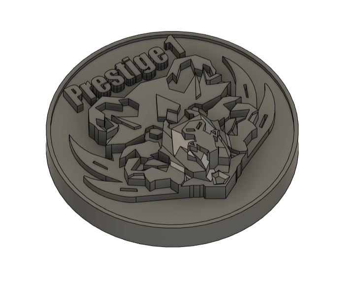 Call of Duty MW3 (2023) Prestige 1 Emblem Coin