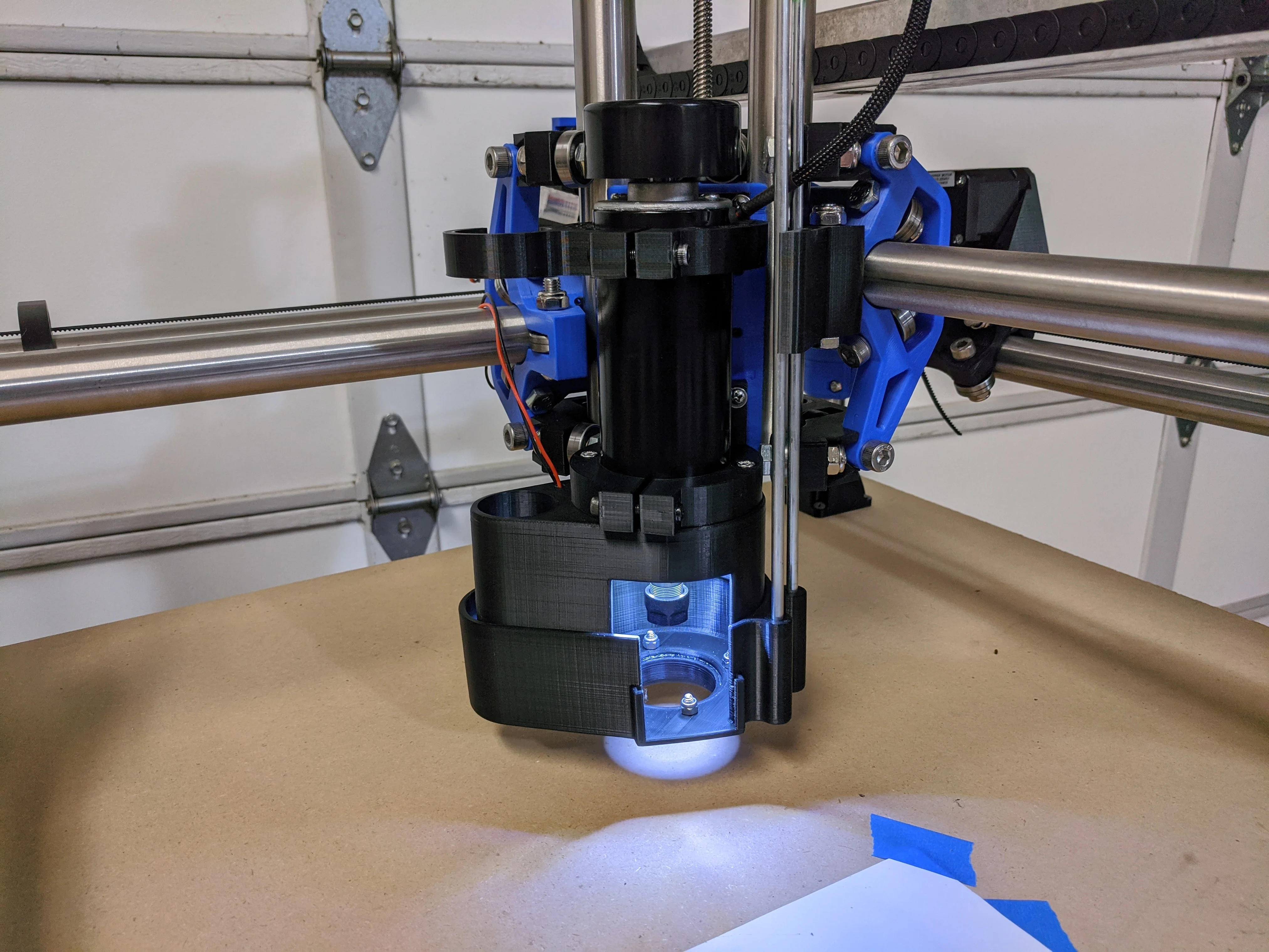 MPCNC 52mm 500w Spindle Motor Dust Boot with Light