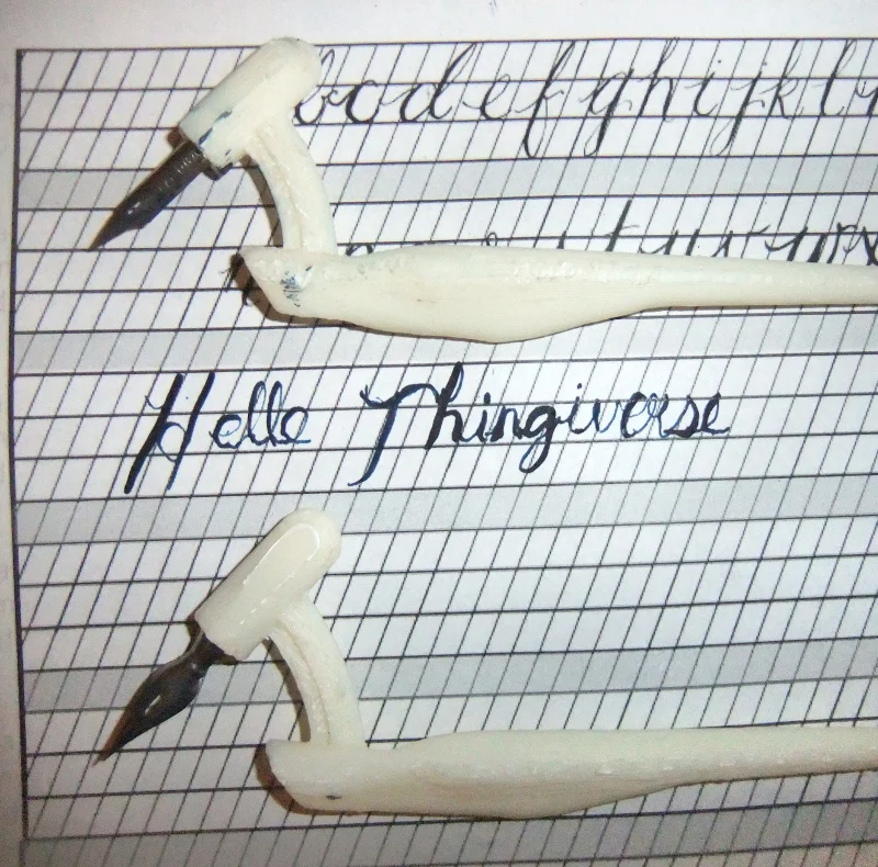 Left-Handed Oblique Nib Penholder