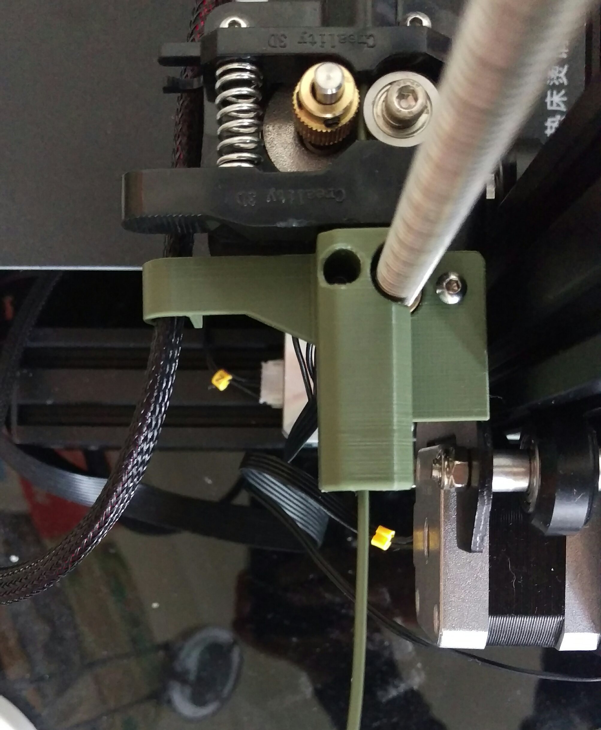 Filament Guide, Filament Cleaner and Cable Clip 3-in-1 for Creality CR 10, Ender 3 and Ender 2