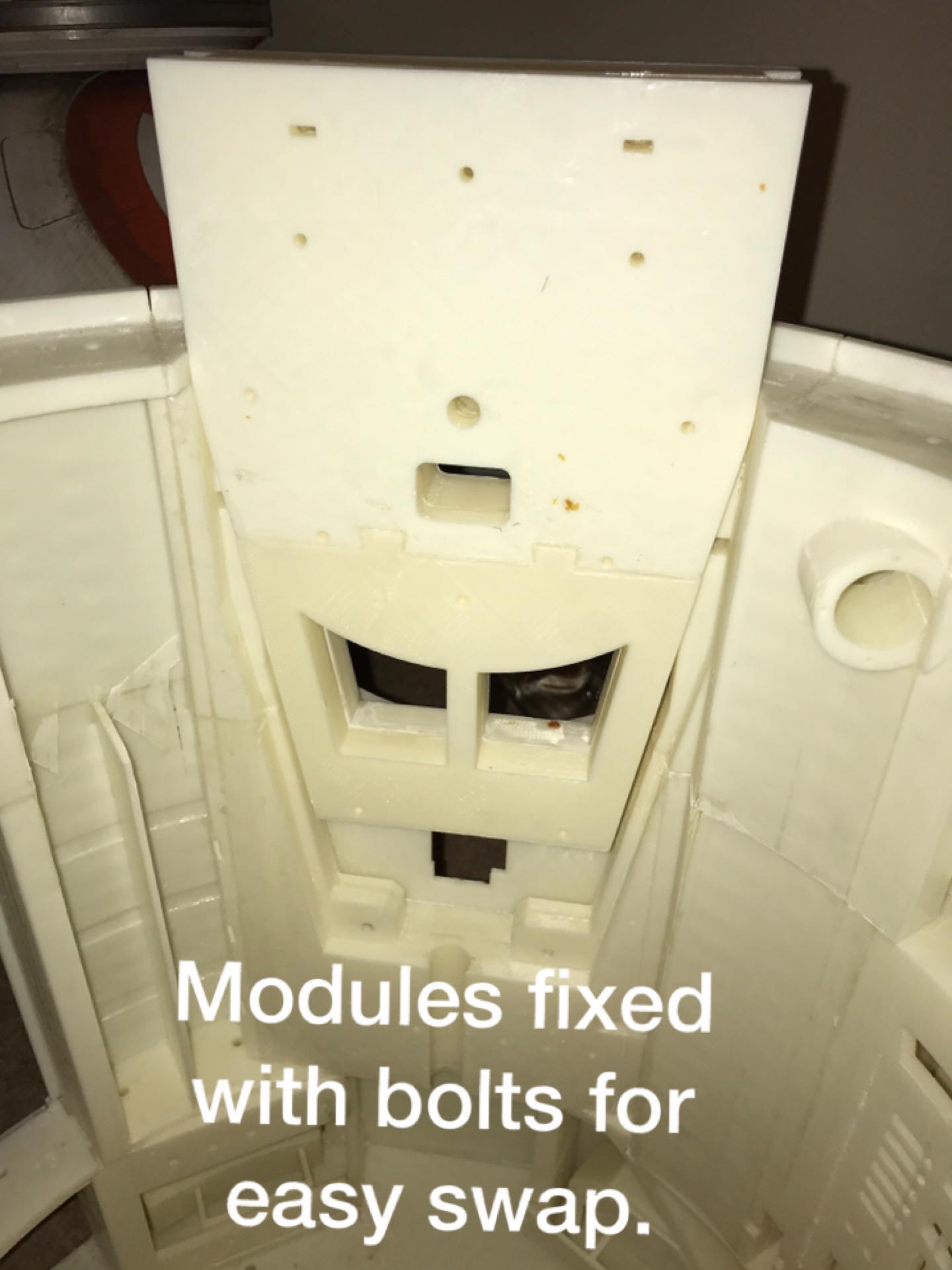 R2D2 Version 2 Fixed Shoulder Modules