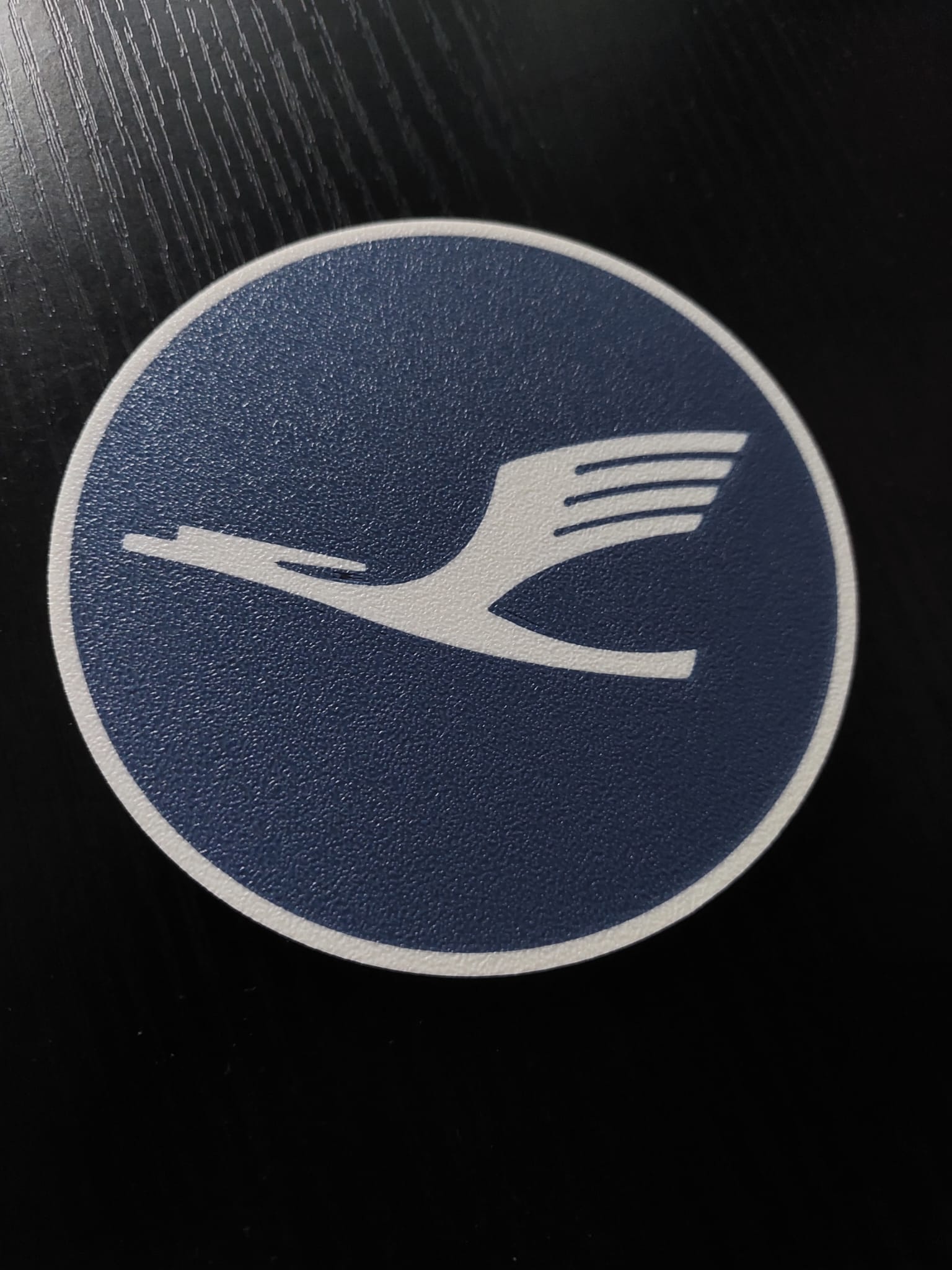 Lufthansa Coaster Logo old