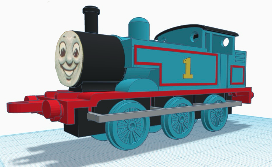 ertl Thomas RWS style 3D PRINTABLE based on reginald payne