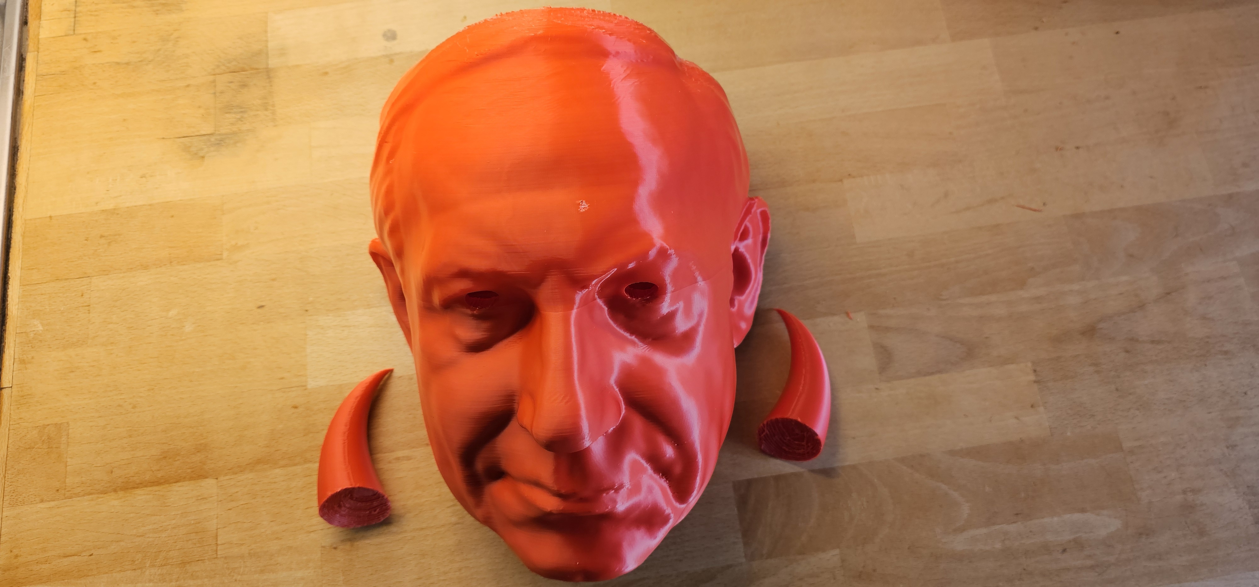 Netanyahu mask