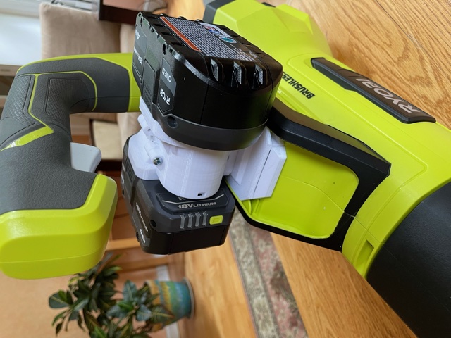 Ryobi 18V to 40V adapter