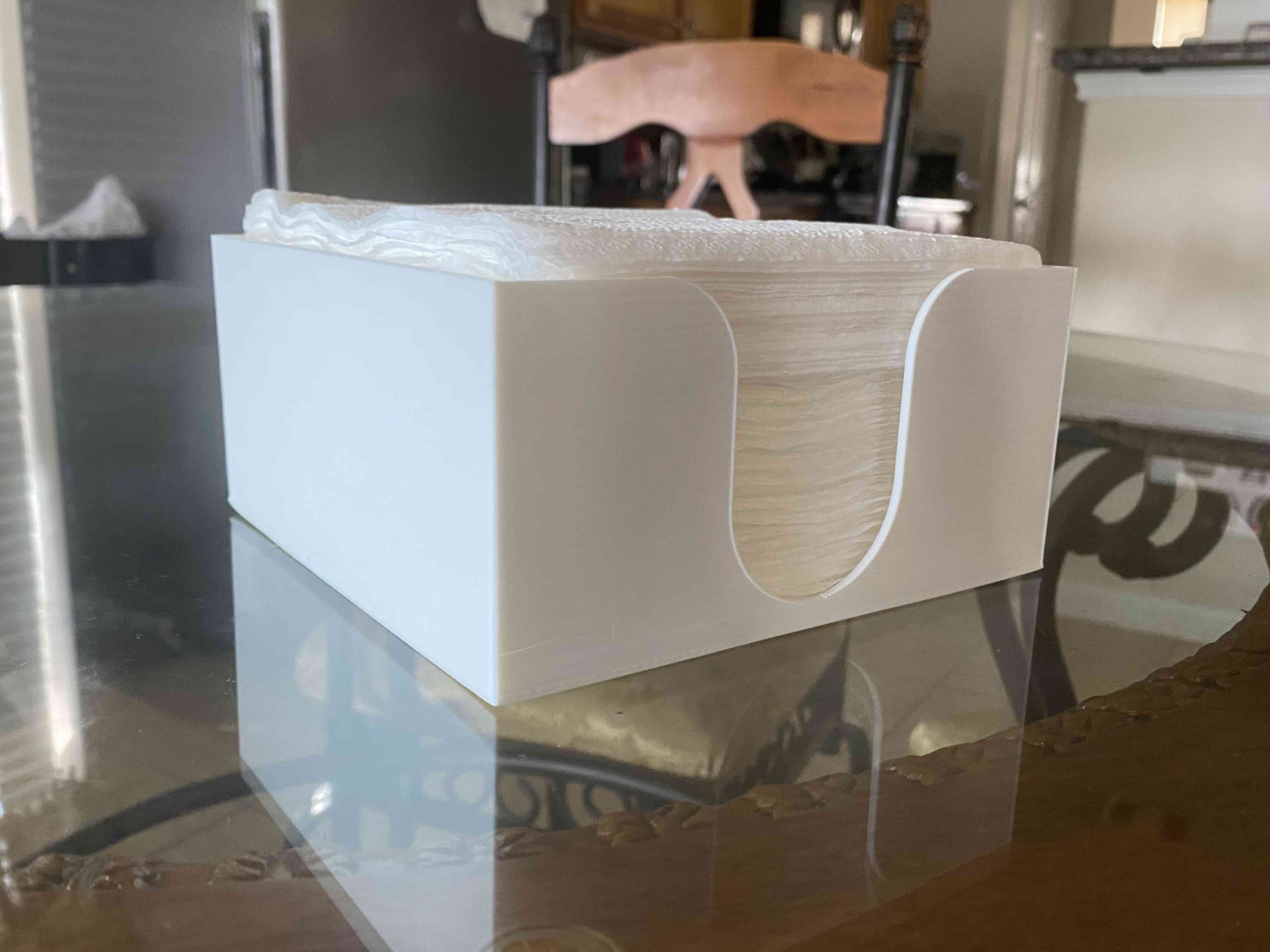 Square Napkin Holder - for 155mm x 155mm Napkins