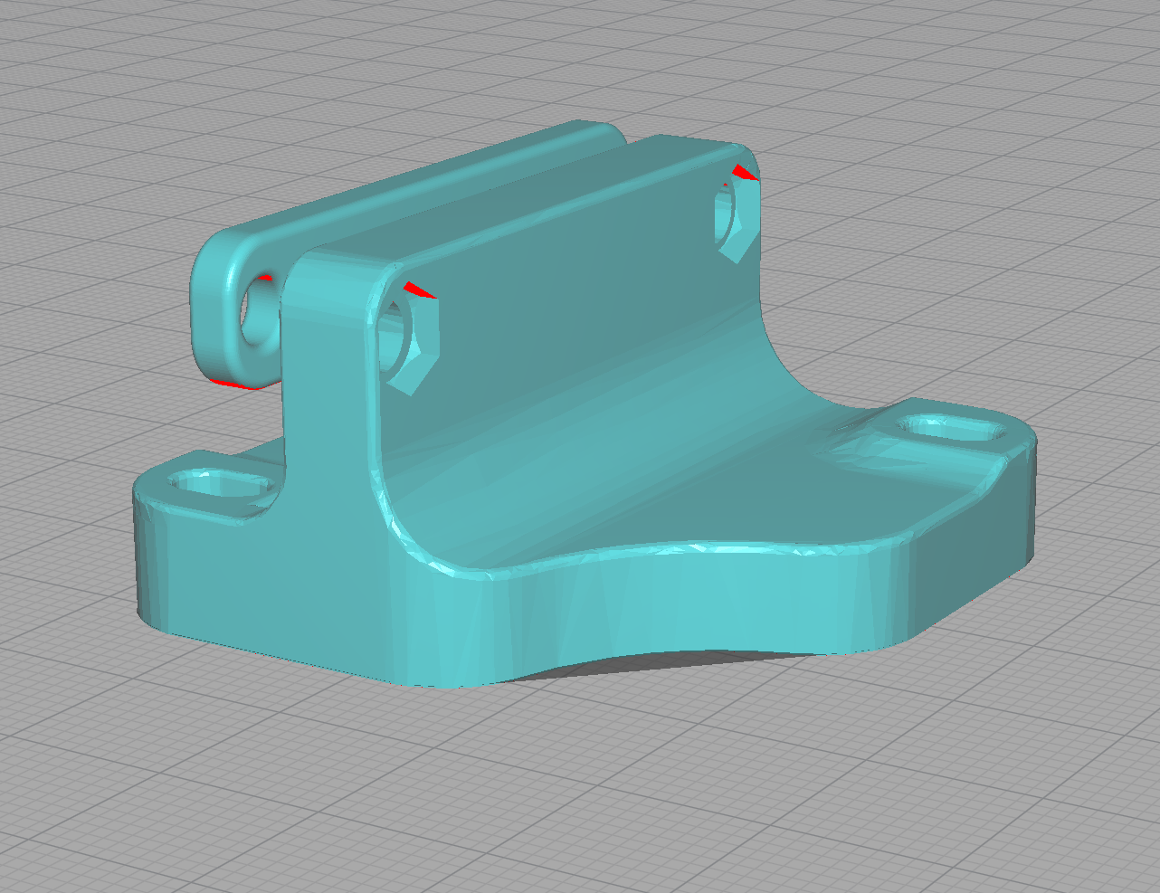Artillery Sidewinder x1 Cable Clamp Bracket - M3 Inlet