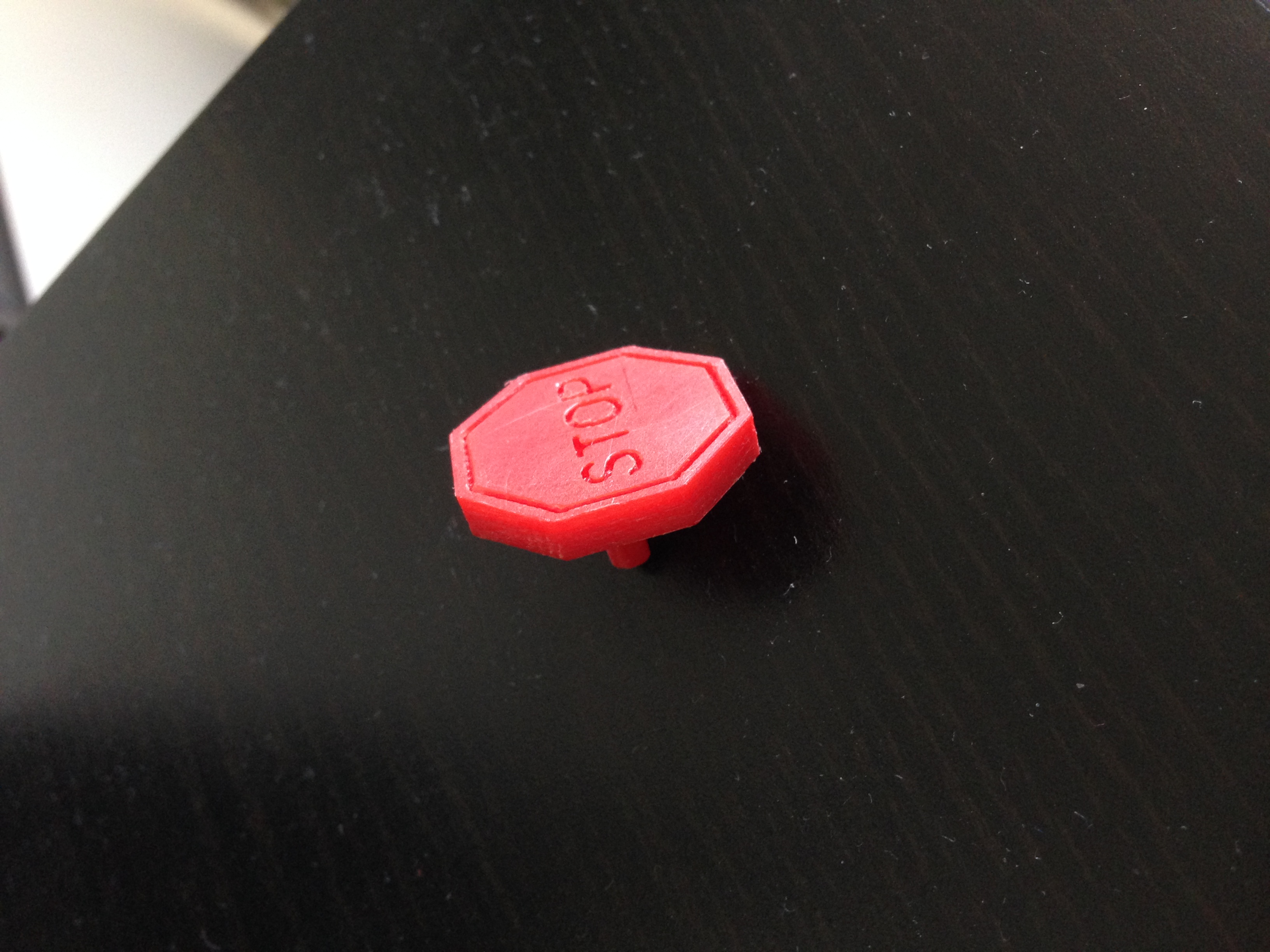 'STOP' button for Wanhao i3 printer
