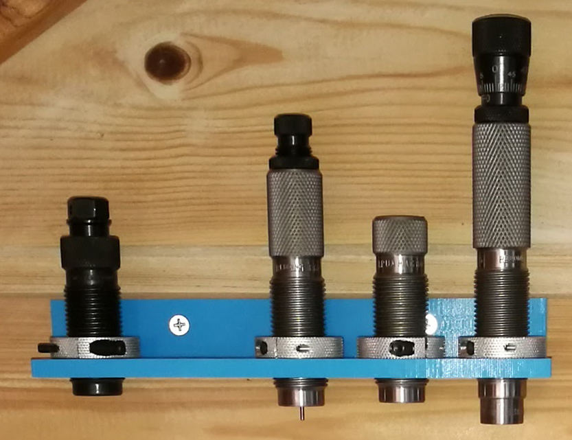 Reloading die wall holder