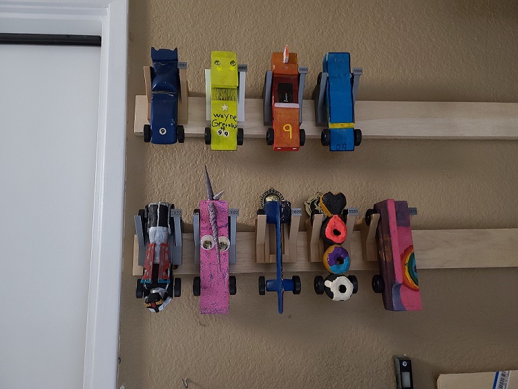 Pinewood Derby French Cleat