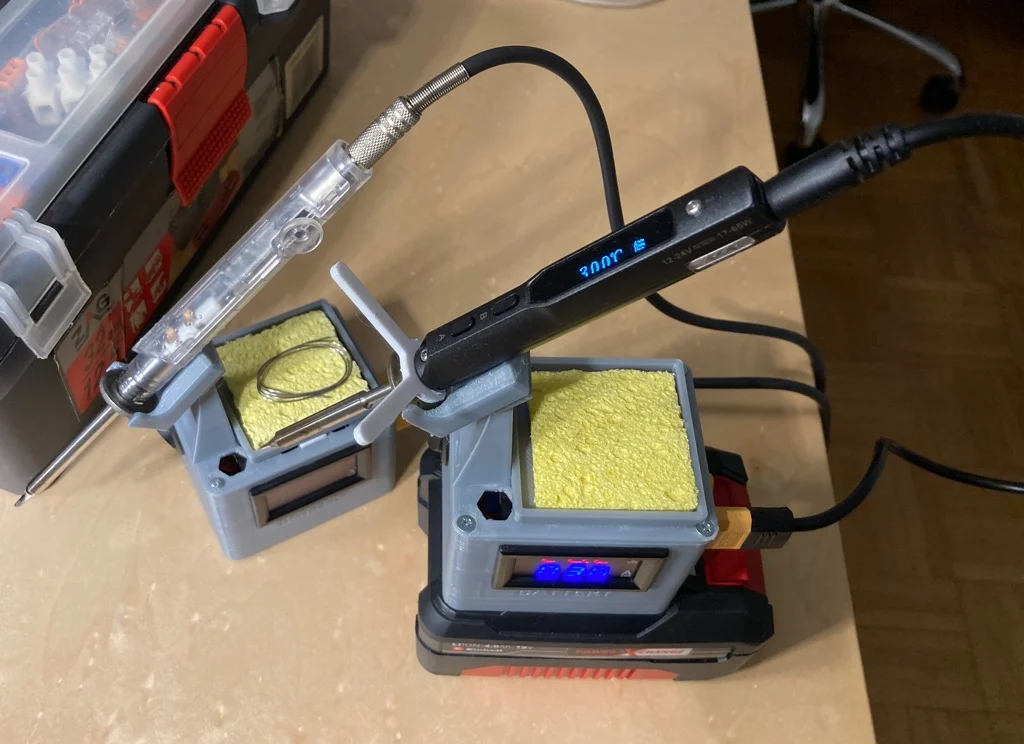 TS100/SH72 + Einhell Power X Change soldering station