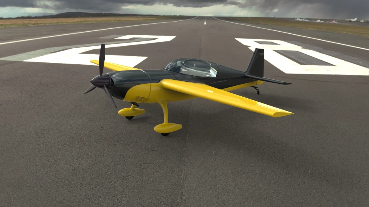 Extra 300 aircraft 1/32 scale