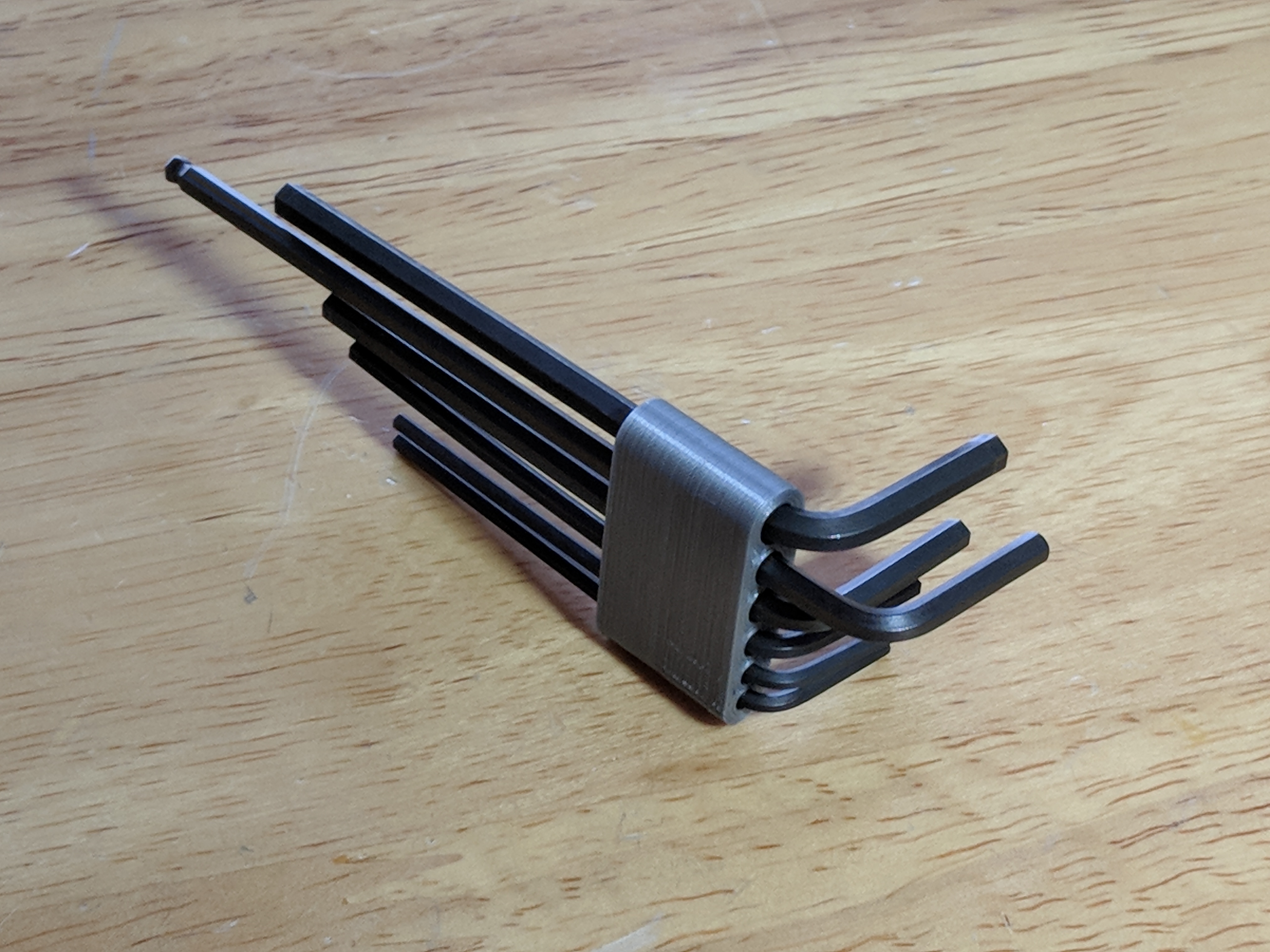 Holder for Prusa i3 MK3 hex key set
