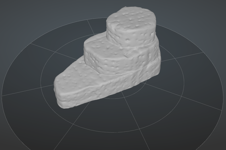 Lava Rock Obsidian Formation for Hellscape Terrain