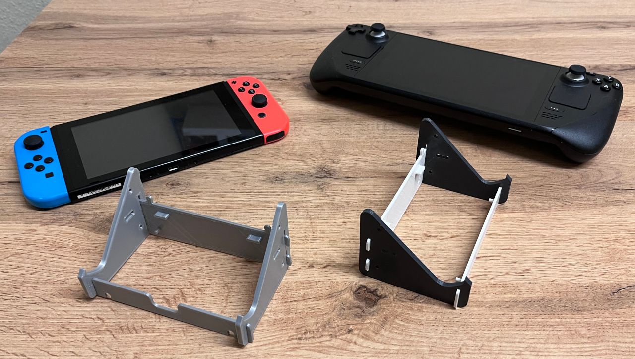 Steam Deck / Nintendo Switch - foldable Stand V2