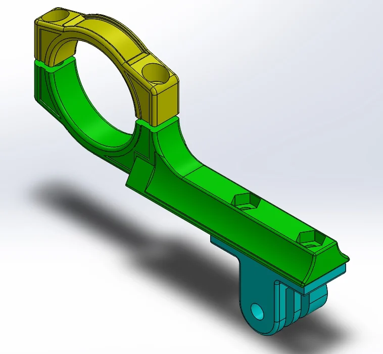 Camera mount for 31.8 handlebars