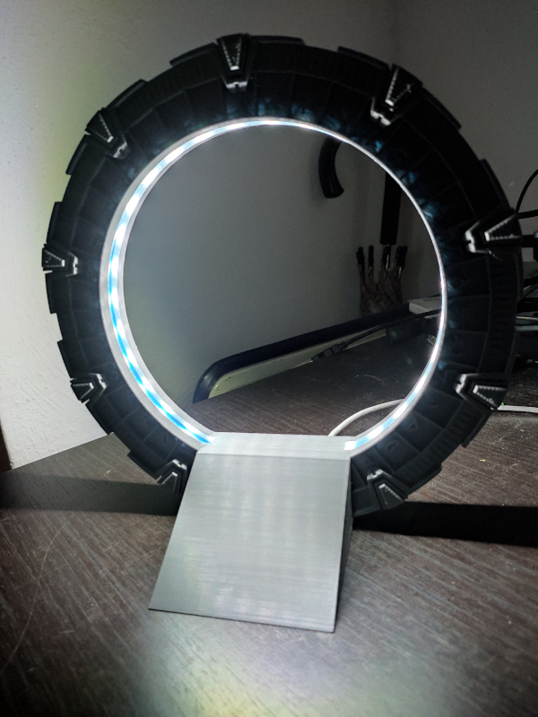 Milky way stargate led lamp