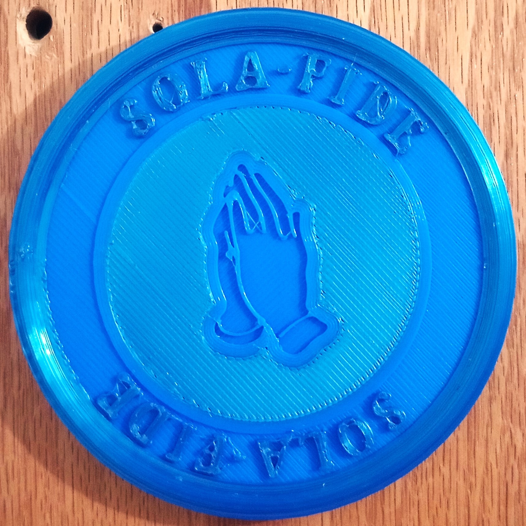 Sola Fide Plaque