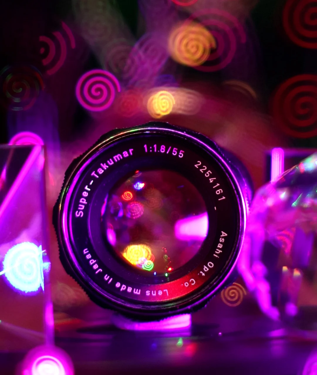 Super Takumar 55mm f1.8 Apertures