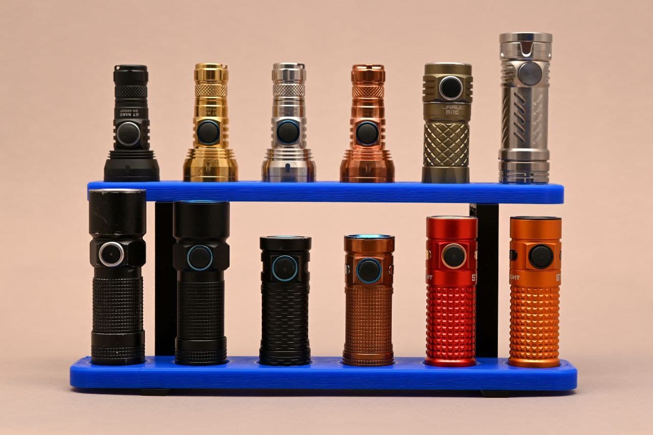 Flashlight Shelf