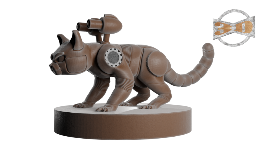 Mechanical Cat Familiar